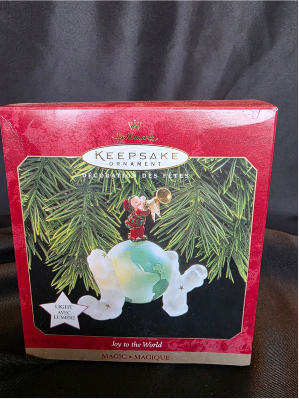 Hallmark Magic Keepsake Ornament Joy to the World vintage